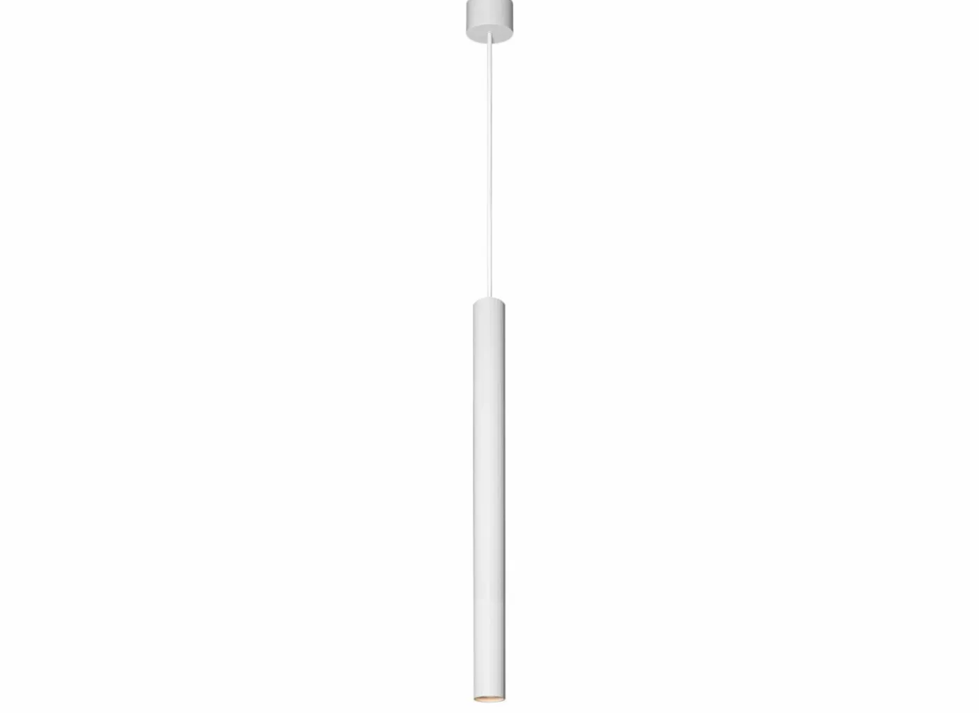 Hanglamp 60cm GU4 - aluminium - wit