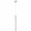 Hanglamp 40cm GU4 - aluminium - wit