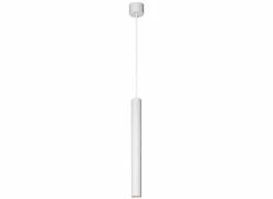 Hanglamp 40cm GU4 - aluminium - wit