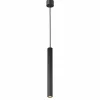 Hanglamp 40cm GU4 - aluminium - zwart