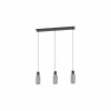 Hanglamp Maione 77x9cm 4W E27 staal zwart