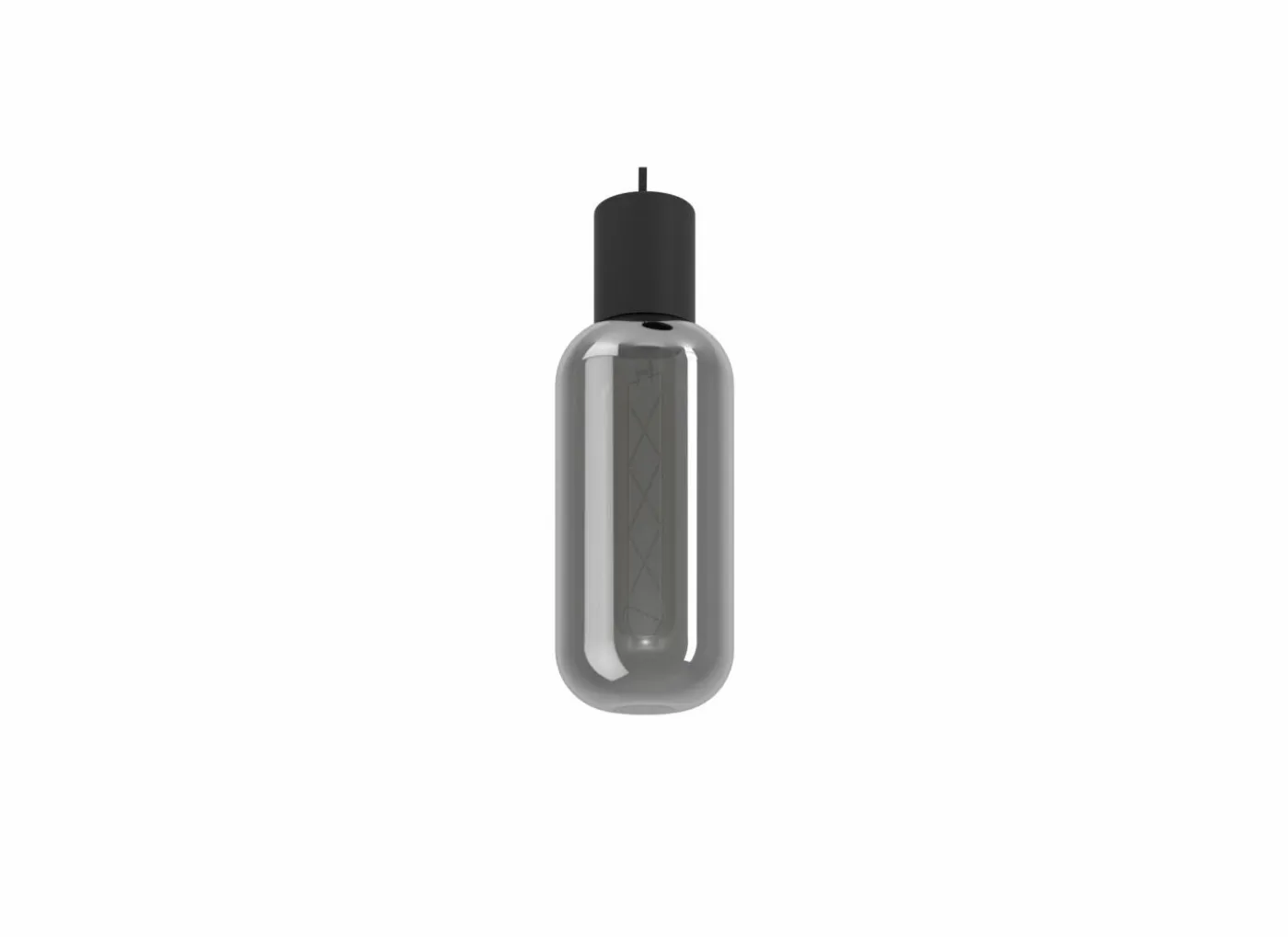 Hanglamp Maione 77x9cm 4W E27 staal zwart