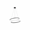 Hanglamp Ruotale Ø70cm 42W LED metaal zwart