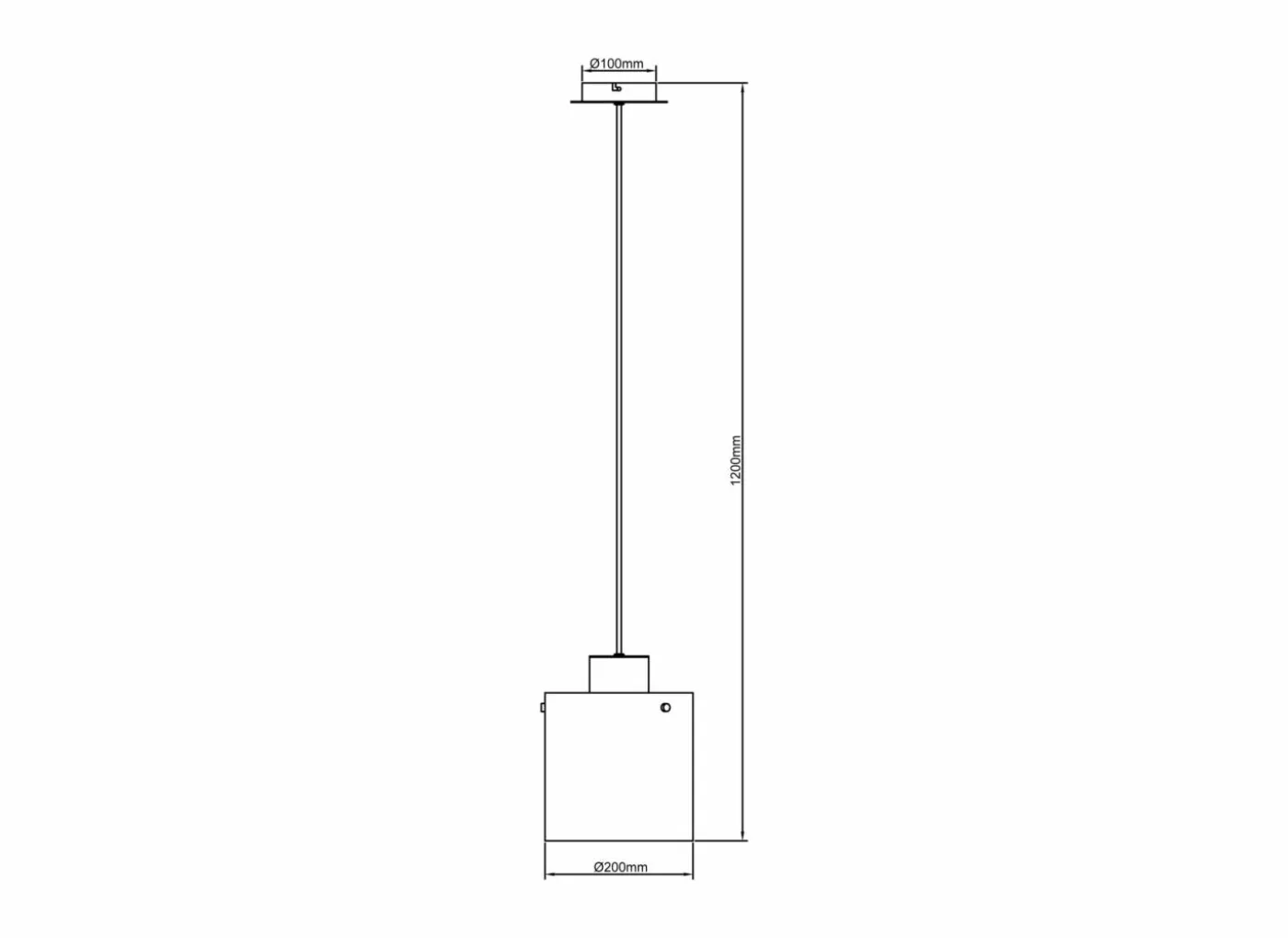 Hanglamp Seth Ø20cm 60W E27