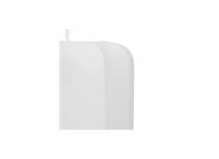 Hanglamp Tobie Ø25cm - katoen/staal - wit