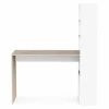 Hoekbureau Ease  123x145x53cm - decor - kronberg eik & wit