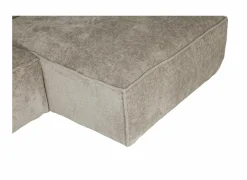 Hoeksalon Adam 311x177cm - stof - turtle dove