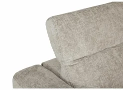 Hoeksalon Crow 334x301cm - stof - turtledove