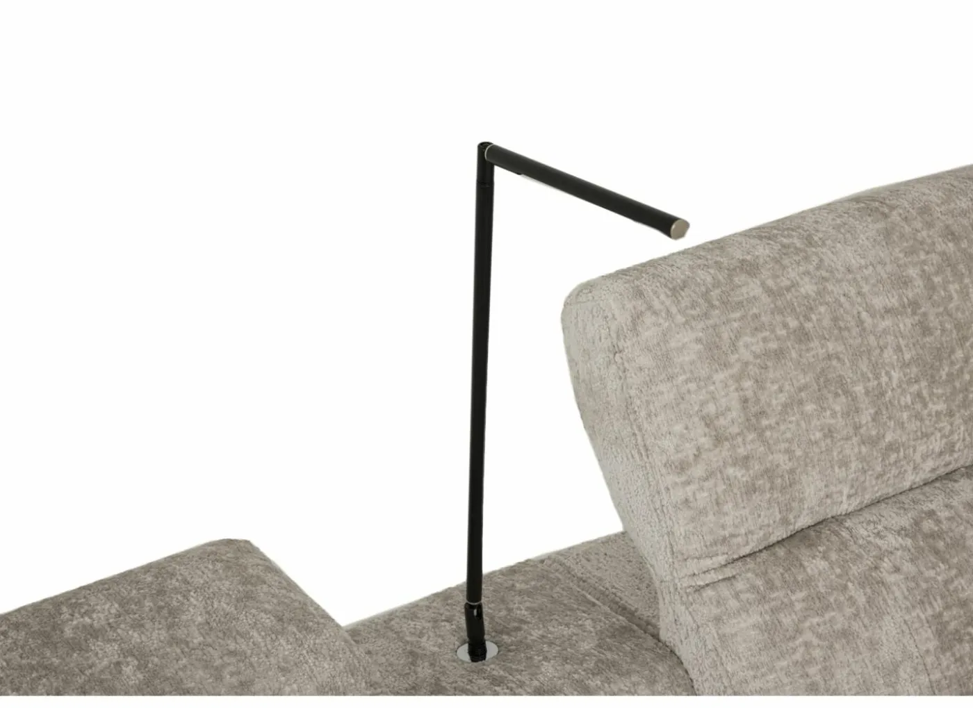 Hoeksalon Crow 334x301cm - stof - turtledove