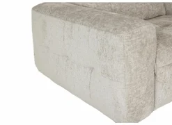 Hoeksalon Crow 334x301cm - stof - turtledove met 3 relaxen