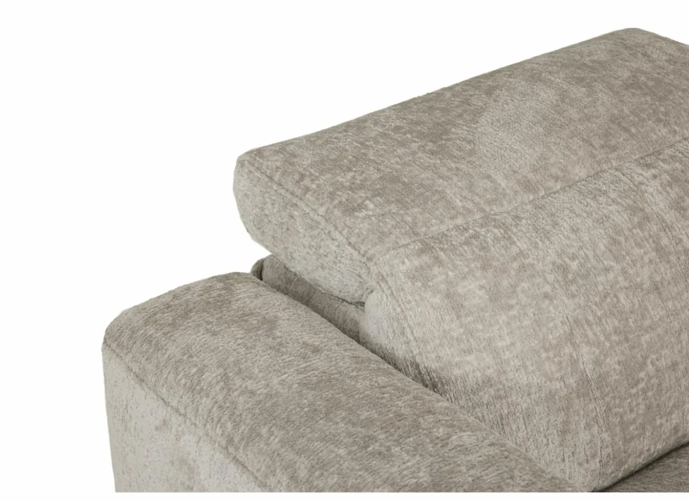 Hoeksalon Crow 334x301cm - stof - turtledove met 3 relaxen