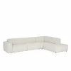 Hoeksalon Daegu 334x238cm - stof - ecru