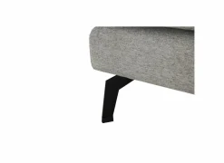 Hoeksalon Davos 341x220cm - stof - grijs