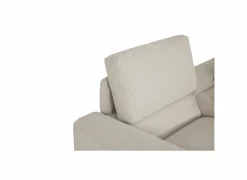 Hoeksalon Down 330x370cm - stof - crème met relax & opbergruimte