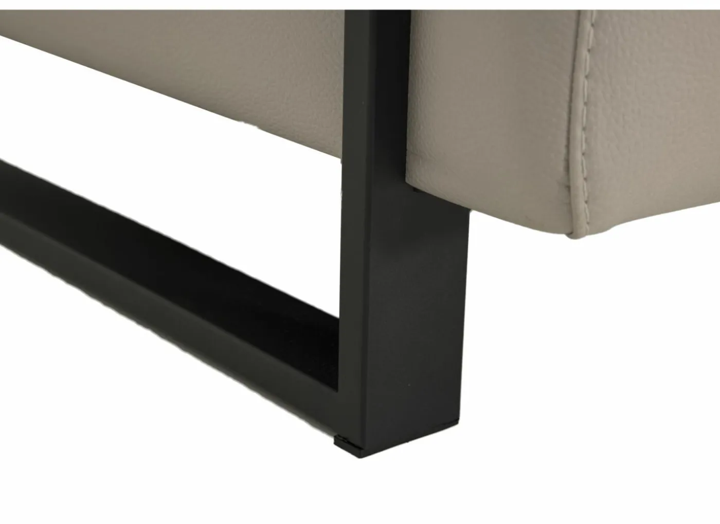 Hoeksalon Durham 304x230cm - stof - lichtgrijs met relax