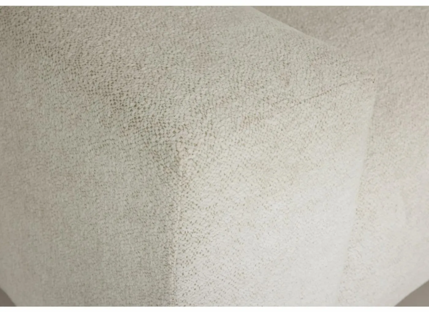 Hoeksalon Eddy 267x206cm - stof - ecru