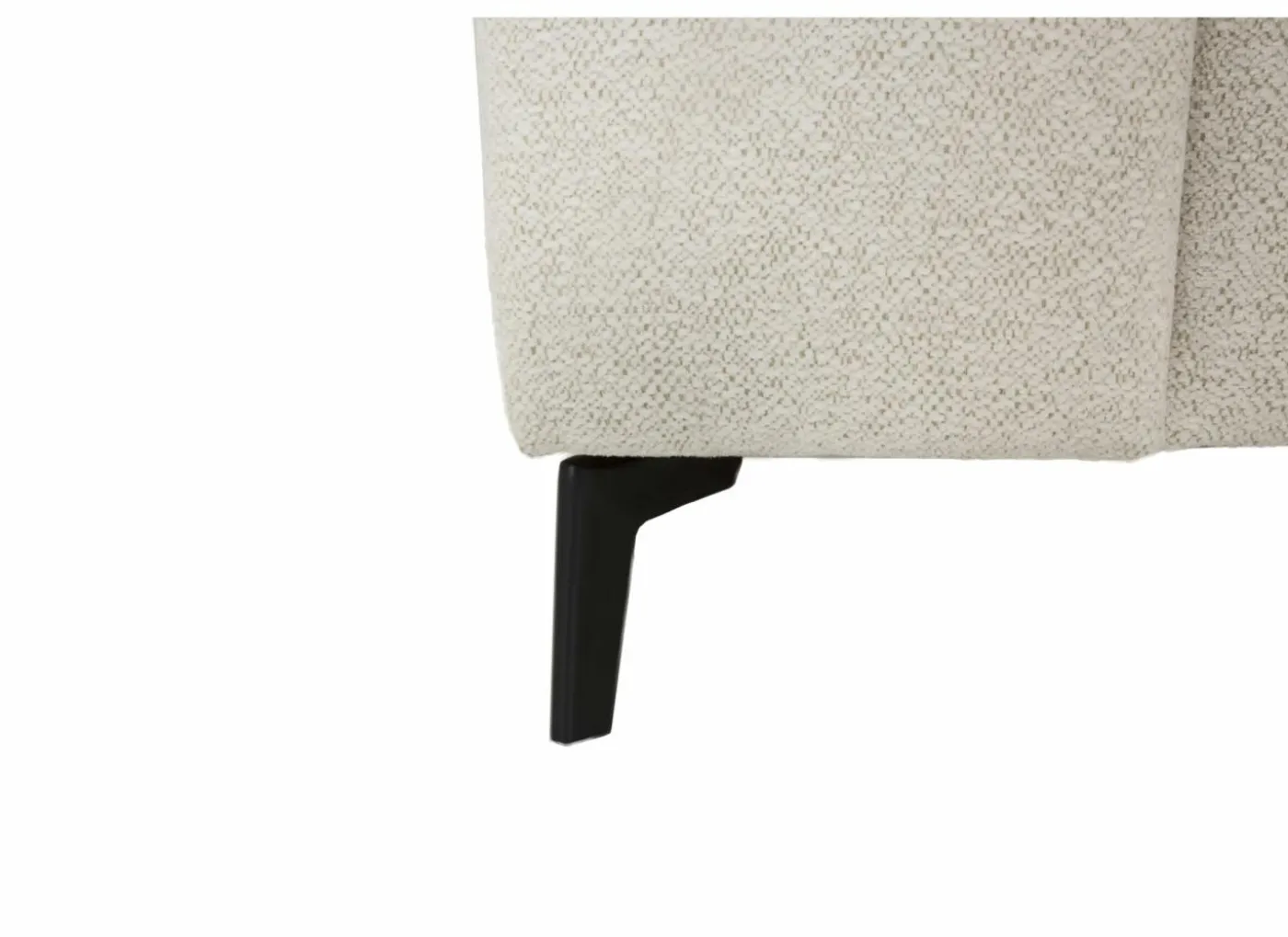 Hoeksalon Eddy 267x206cm - stof - ecru