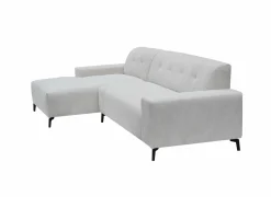 Hoeksalon Elva 292x152cm - stof - greige