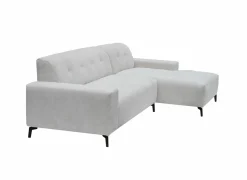 Hoeksalon Elva 292x152cm - stof - greige