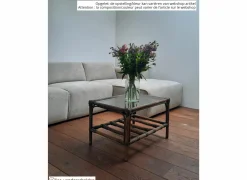 Hoeksalon Enjoy 229x161 - stof - beige