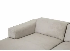 Hoeksalon Enjoy 229x161 - stof - beige
