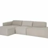 Hoeksalon Enjoy 307x161cm - stof - beige