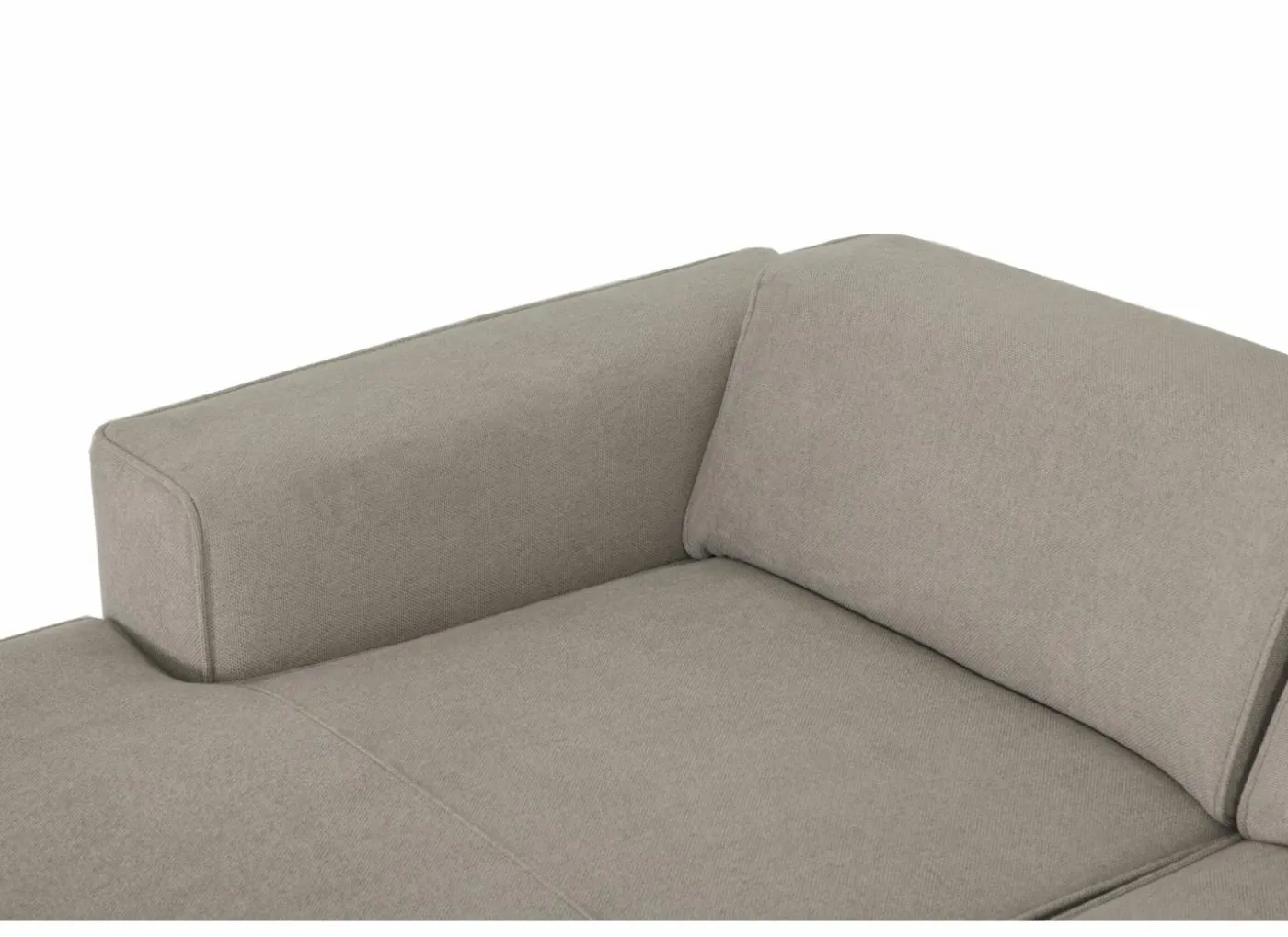 Hoeksalon Enjoy 307x161cm - stof - beige
