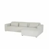 Hoeksalon Ezra 325x178cm - stof - greige