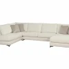 Hoeksalon Izmir 378x230cm - stof - greige
