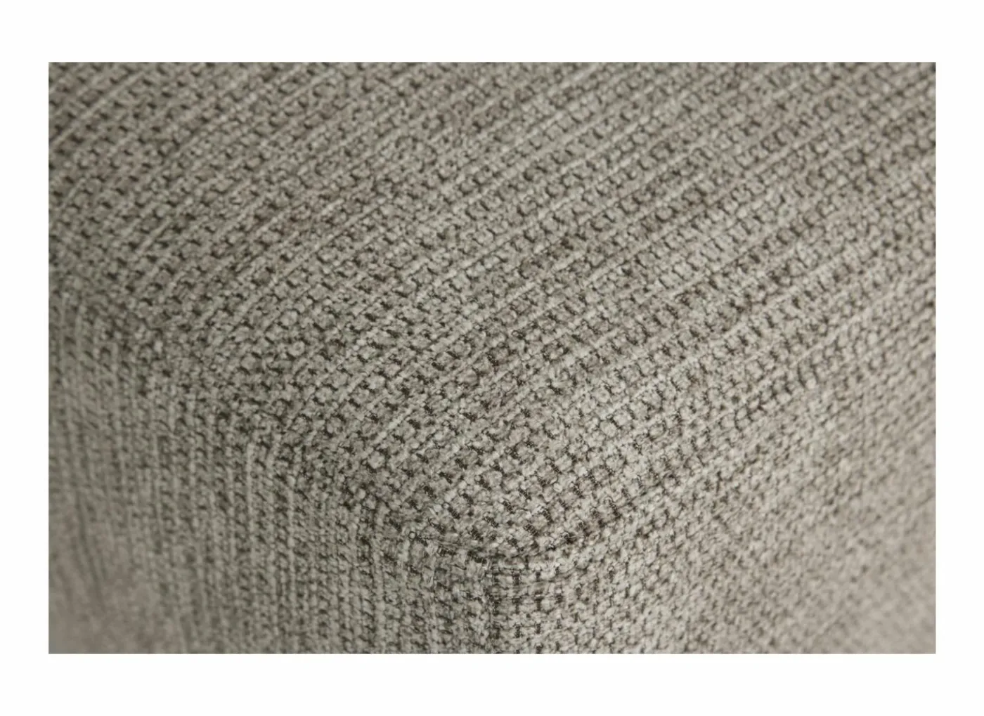 Hoeksalon Kent 390x230cm - stof - grijs