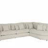 Hoeksalon Krouton 338x276cm - stof - ecru