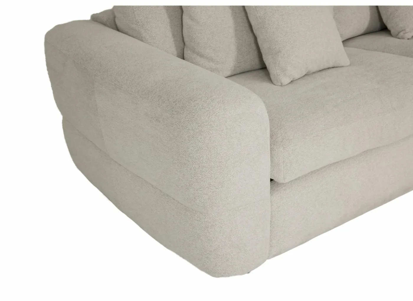 Hoeksalon Krouton 338x276cm - stof - ecru