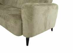 Hoeksalon Leif 332x207cm - stof - groen