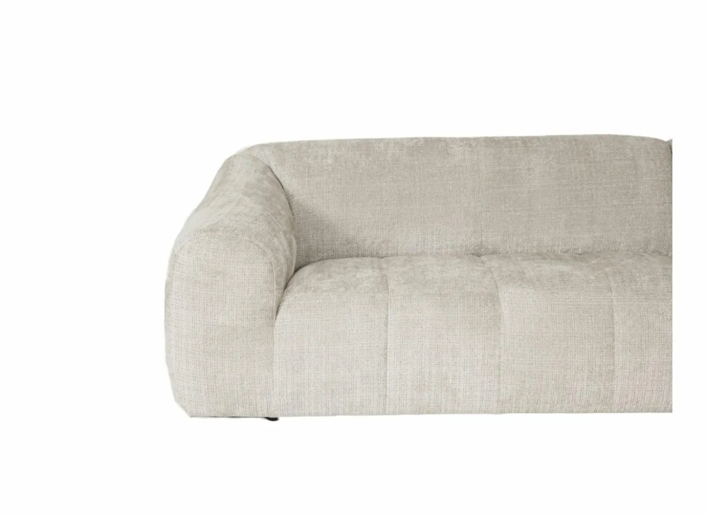 Hoeksalon Lex 284x159cm - stof - greige