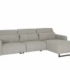 Hoeksalon Lexus 327x189cm - stof - grijs