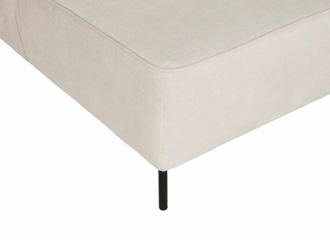Hoeksalon Lund 370x278cm - stof - beige