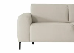 Hoeksalon Lund 370x278cm - stof - beige
