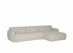 Hoeksalon Malmo 340x171cm - stof - beige