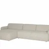 Hoeksalon Malmo 340x171cm - stof - beige