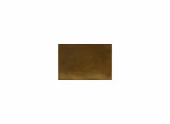 Hoeksalon Message-S 295x228cm - stof - goud met poef