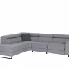Hoeksalon Milton 302x238cm - stof - castle 153 grijs
