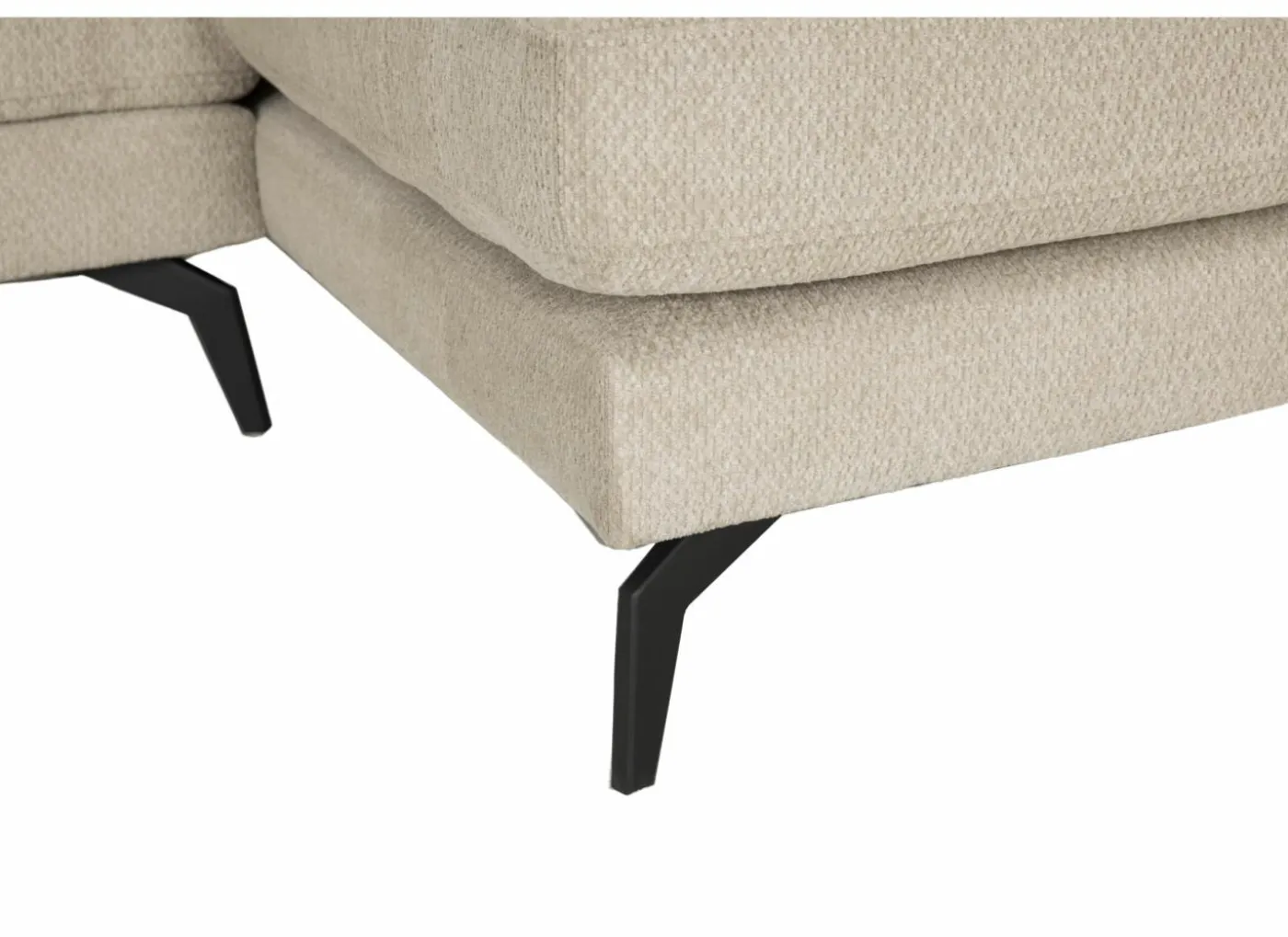 Hoeksalon Namur 293x160cm - stof - beige