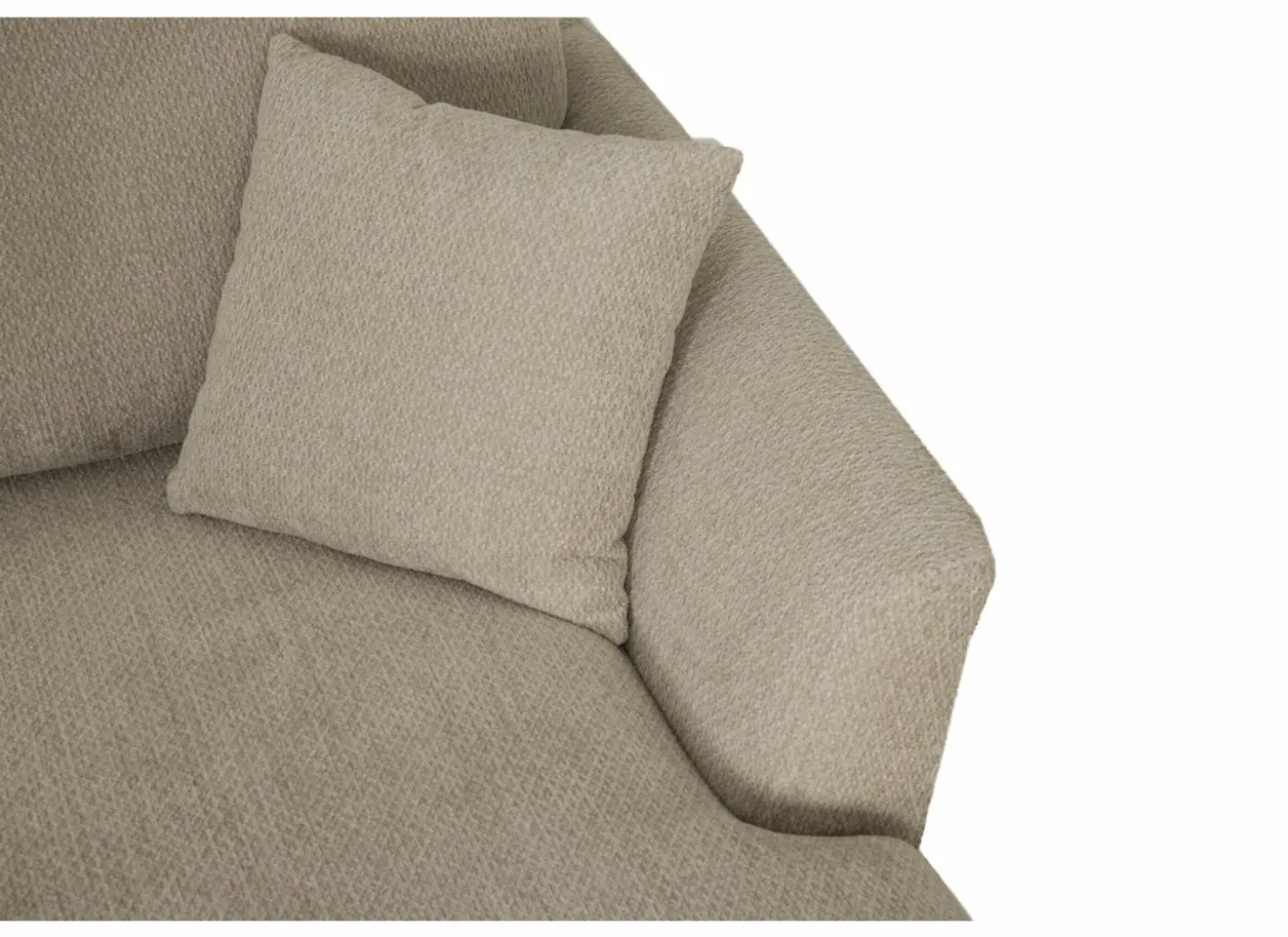 Hoeksalon Namur 293x160cm - stof - beige