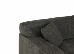 Hoeksalon New-Konstatinopol 398x217cm - stof - raven