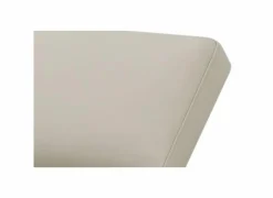 Hoeksalon Nyx 322x257cm - leder - lichtgrijs met relax