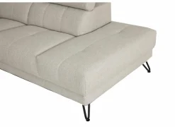Hoeksalon Oltens 281x228cm - stof - beige