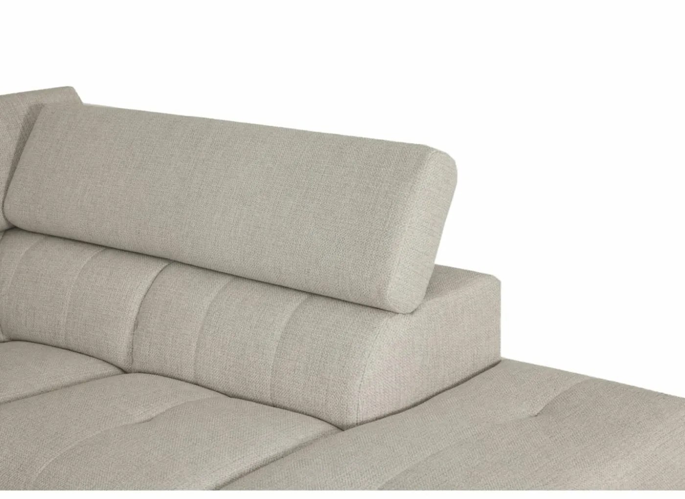 Hoeksalon Oltens 281x228cm - stof - beige