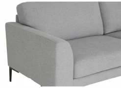 Hoeksalon Phantom 168x283cm - stof - grijs