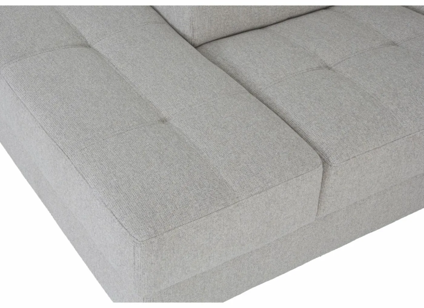 Hoeksalon Rezzo 290x226cm - stof - beige