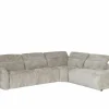 Hoeksalon Roll 329x265cm - stof - turtledove